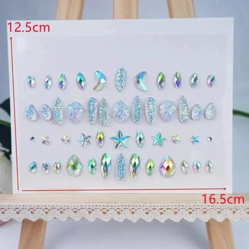 Diamond Sparkle Makeup Sticker Set for Dazzling Looks — product view 9