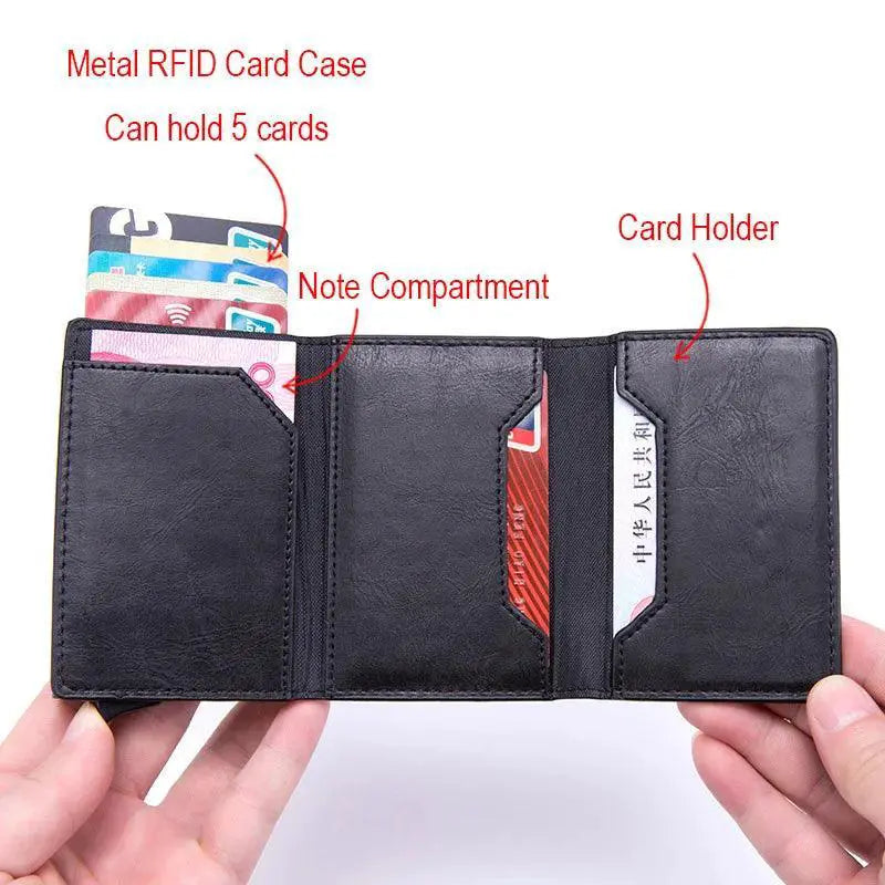 DIENQI RFID Card Holder Wallet Sophisticated Protection