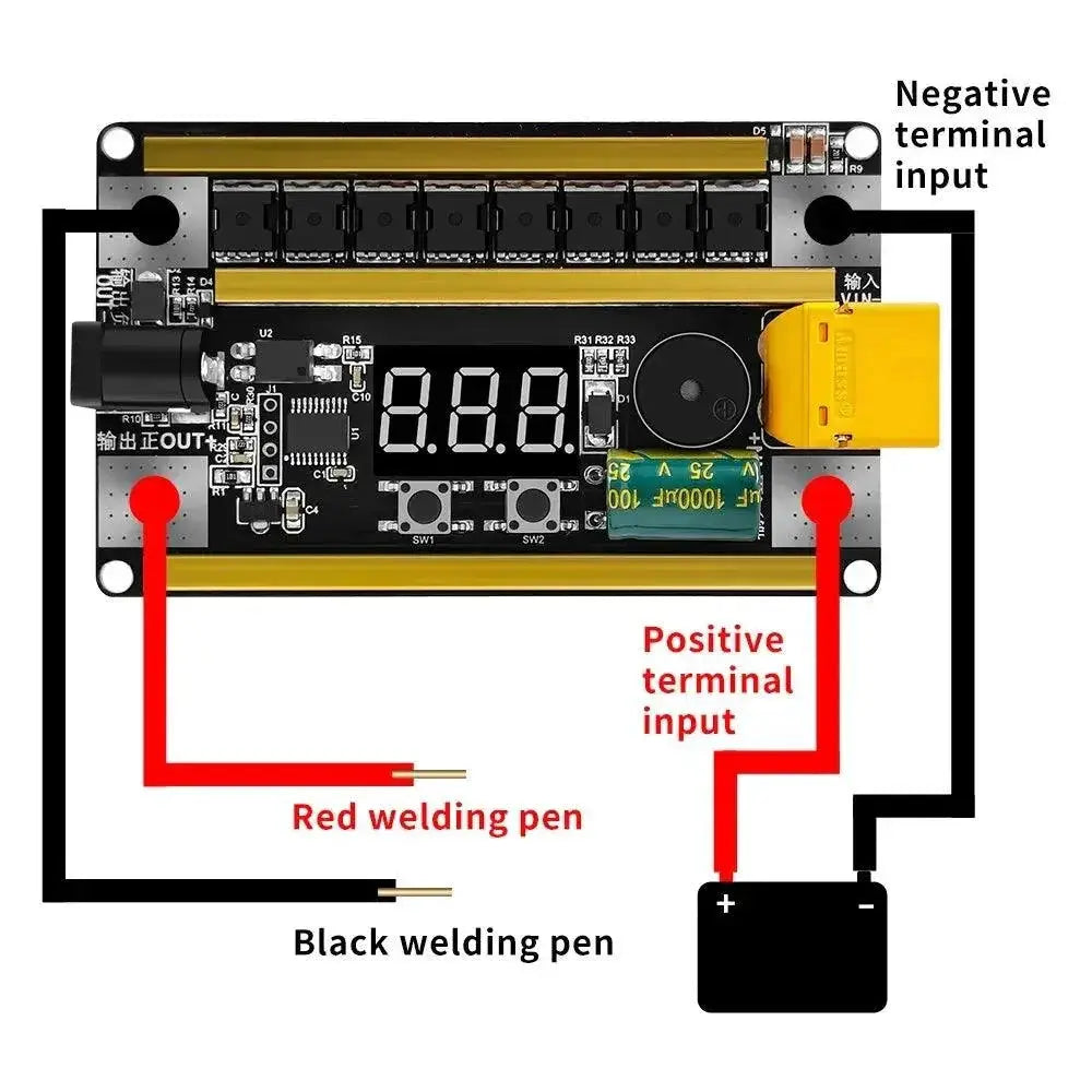 Digital Spot Welder Kit For Lithium Battery Welding