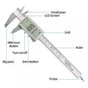 Digital Caliper Plastic Vernier Measuring Tool Large Screen Ruler