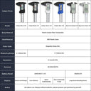 Digital Caliper Plastic Vernier Measuring Tool Large Screen Ruler