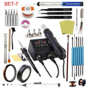 Digital Heat Gun Soldering Iron Welding Maintenance Tool Dual Display