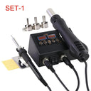 Digital Heat Gun Soldering Iron Welding Maintenance Tool Dual Display