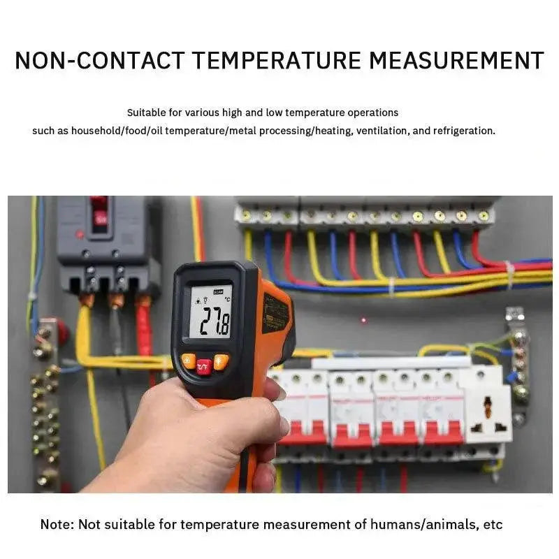 Digital Infrared Thermometer Laser Noncontact Industrial Tool