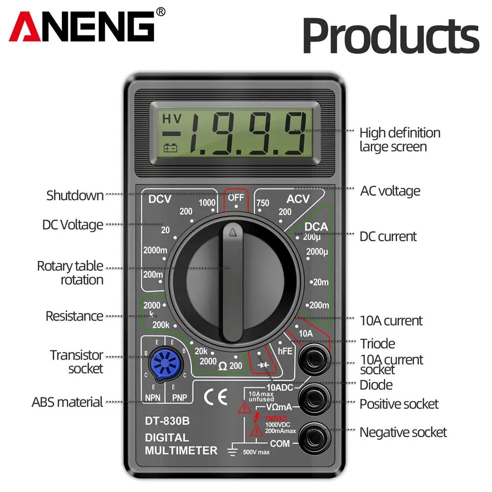 Digital Multimeter for Pros Accurate