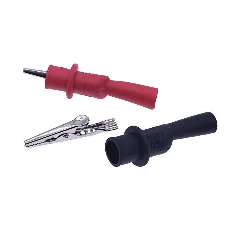Digital Multimeter Test Leads With Alligator Clip Set