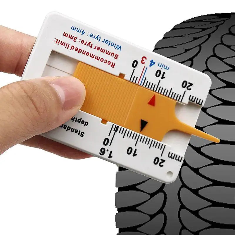 Digital Tire Tread Depth Gauge And Brake Pad Monitor System