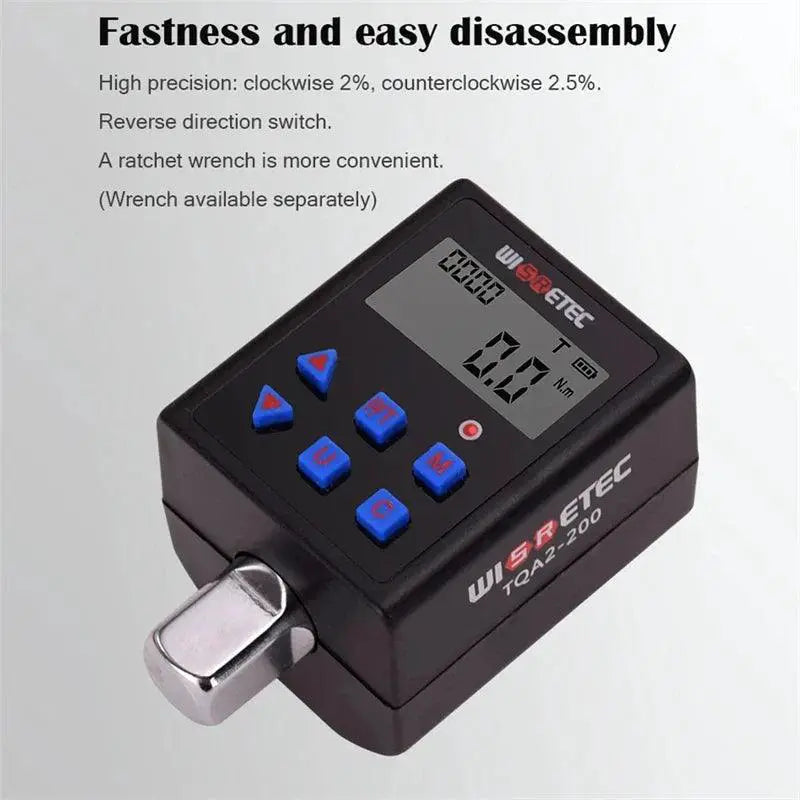 Digital Torque Meter 0.3 - 340 Nm Adjustable Torque Adapter
