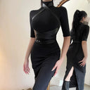 Dilraba Gothic Dress: Unique Statement Piece for Fashionistas