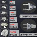 Dimmable Colorful LED String Lights for Holiday Decor