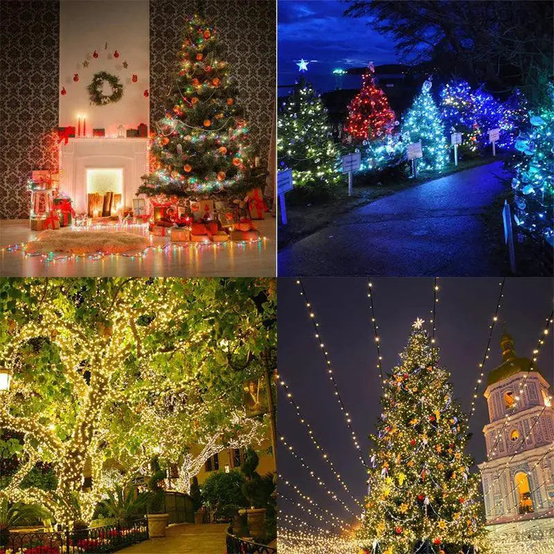 Dimmable Colorful LED String Lights for Holiday Decor