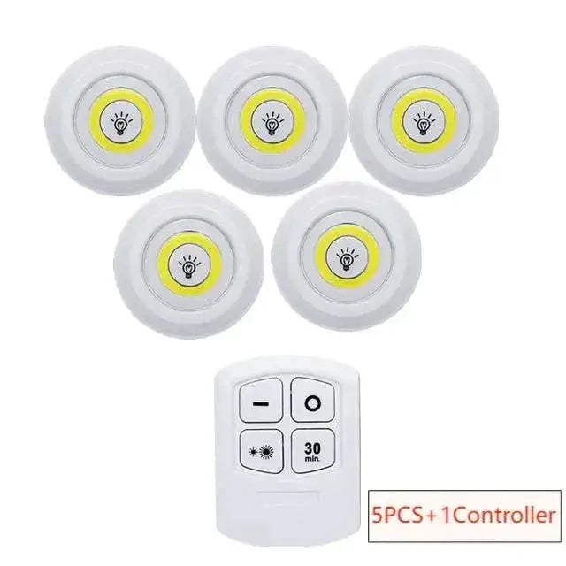 Dimmable Under Cabinet COB LED Light With Remote Control