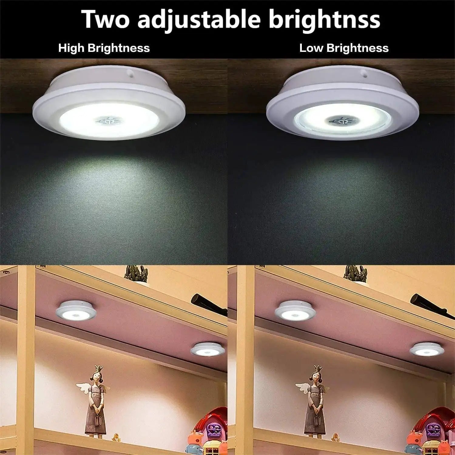 Dimmable Under Cabinet COB LED Light With Remote Control