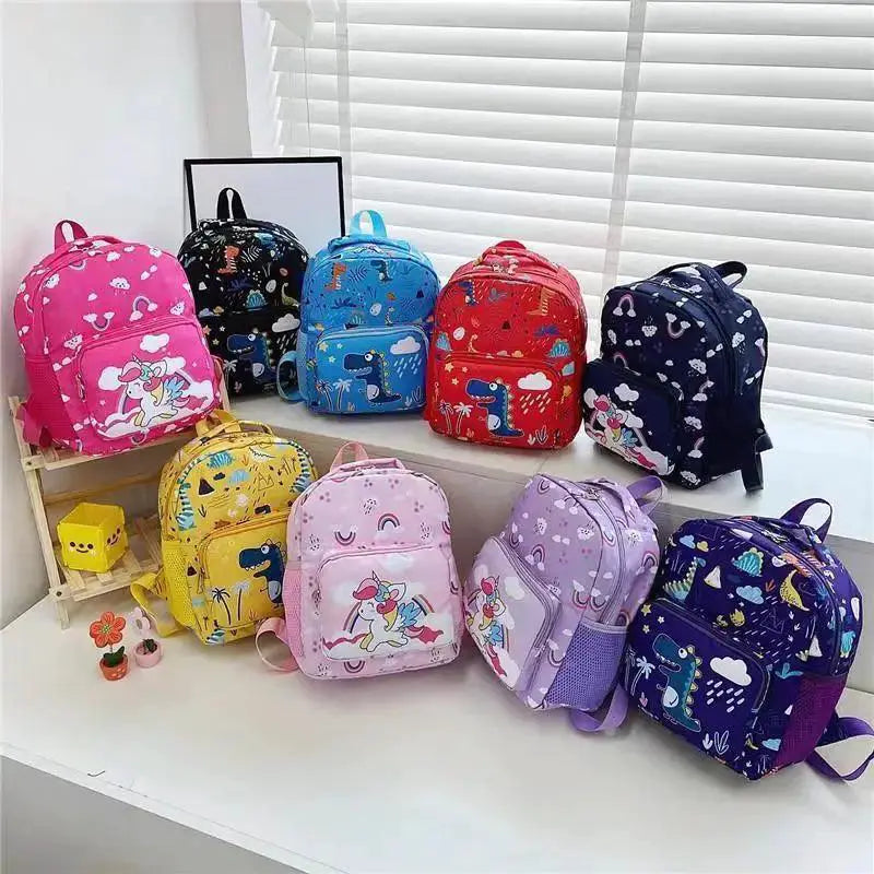 Dinosaur Themed Lightweight Preschool Backpack For Kids