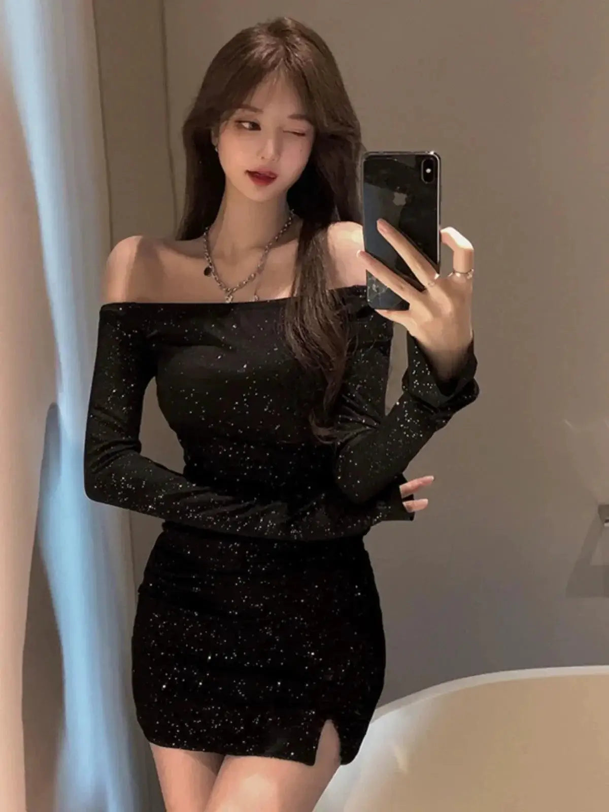 Disco Sequin Nightclub Dress Stand Out In Style Glow