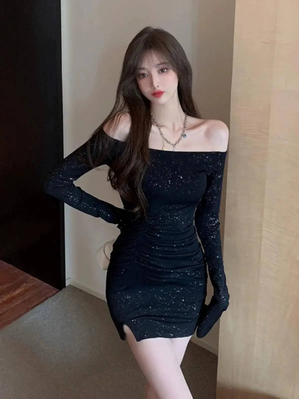 Disco Sequin Nightclub Dress Stand Out In Style Glow