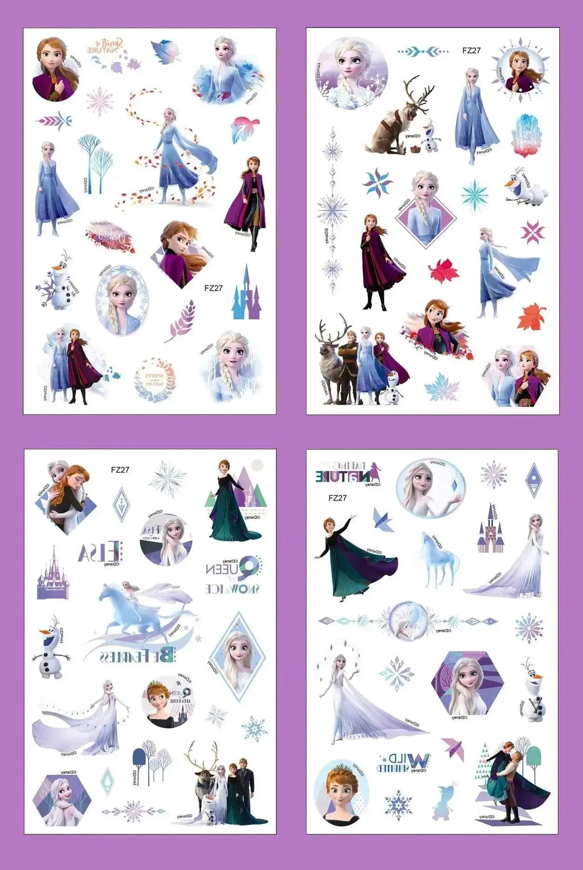 Waterproof Tattoo Stickers for Kids — K