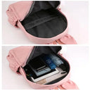 Disney Lilo & Stitch Unisex Backpack with Rabbit Ears Cute