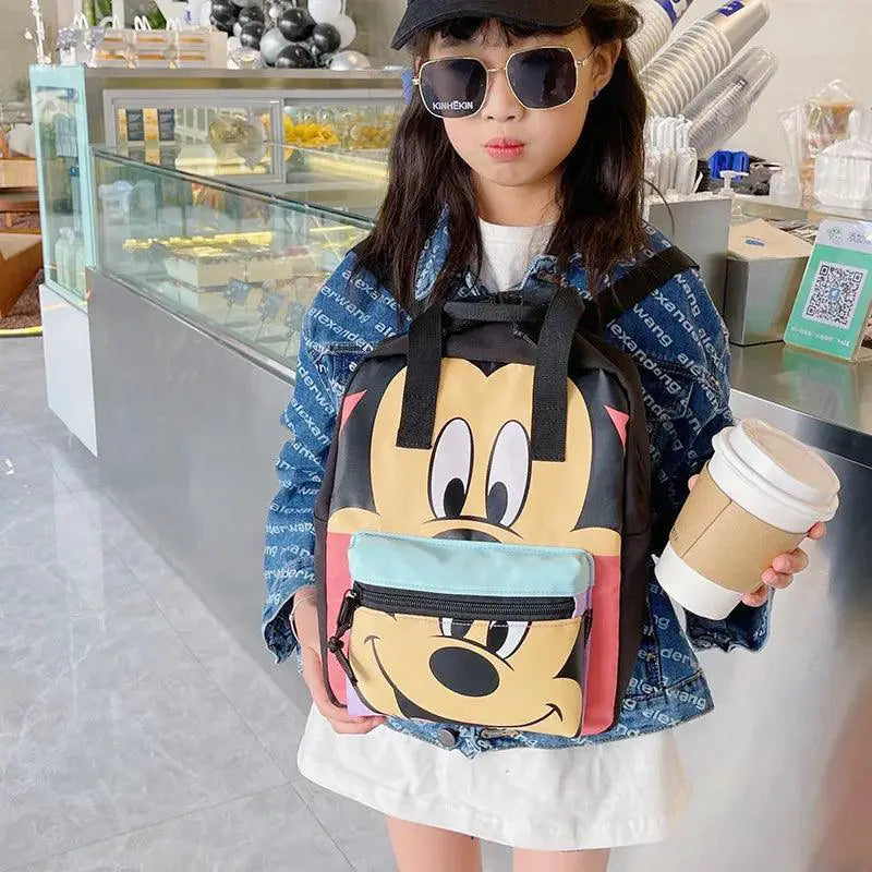 Disney Mickey Mouse Nylon School Backpack For Kids