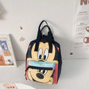 Disney Mickey Backpack Cute Nylon School Bag for Kids