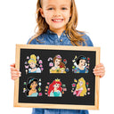 Disney Princess Puzzle Stickers: Creative DIY Educational Toys