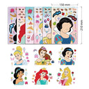 Disney Princess Puzzle Stickers: Creative DIY Educational Toys