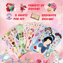 Disney Princess Puzzle Stickers Creative DIY Educational Toys