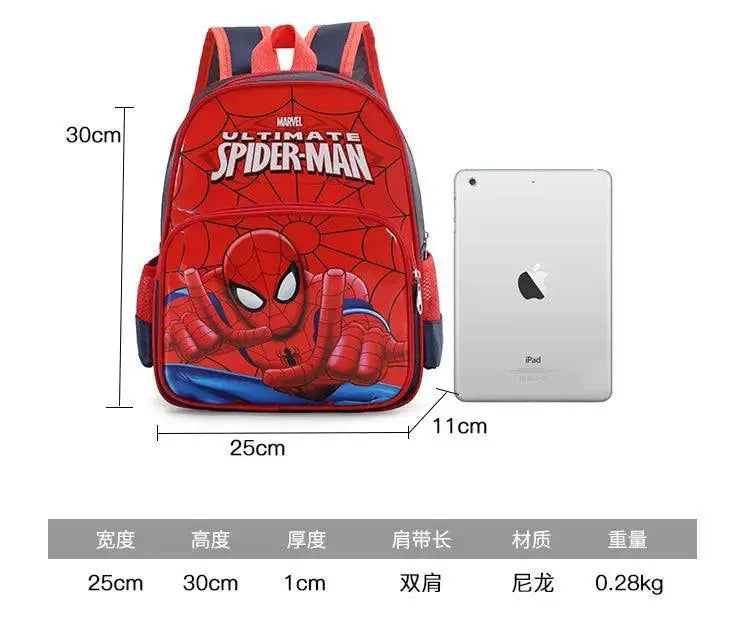 Disney Spiderman Kids Backpack Kindergarten for Boys