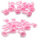 Disposable Eyelash Extension Kit with Glue Rings Containers