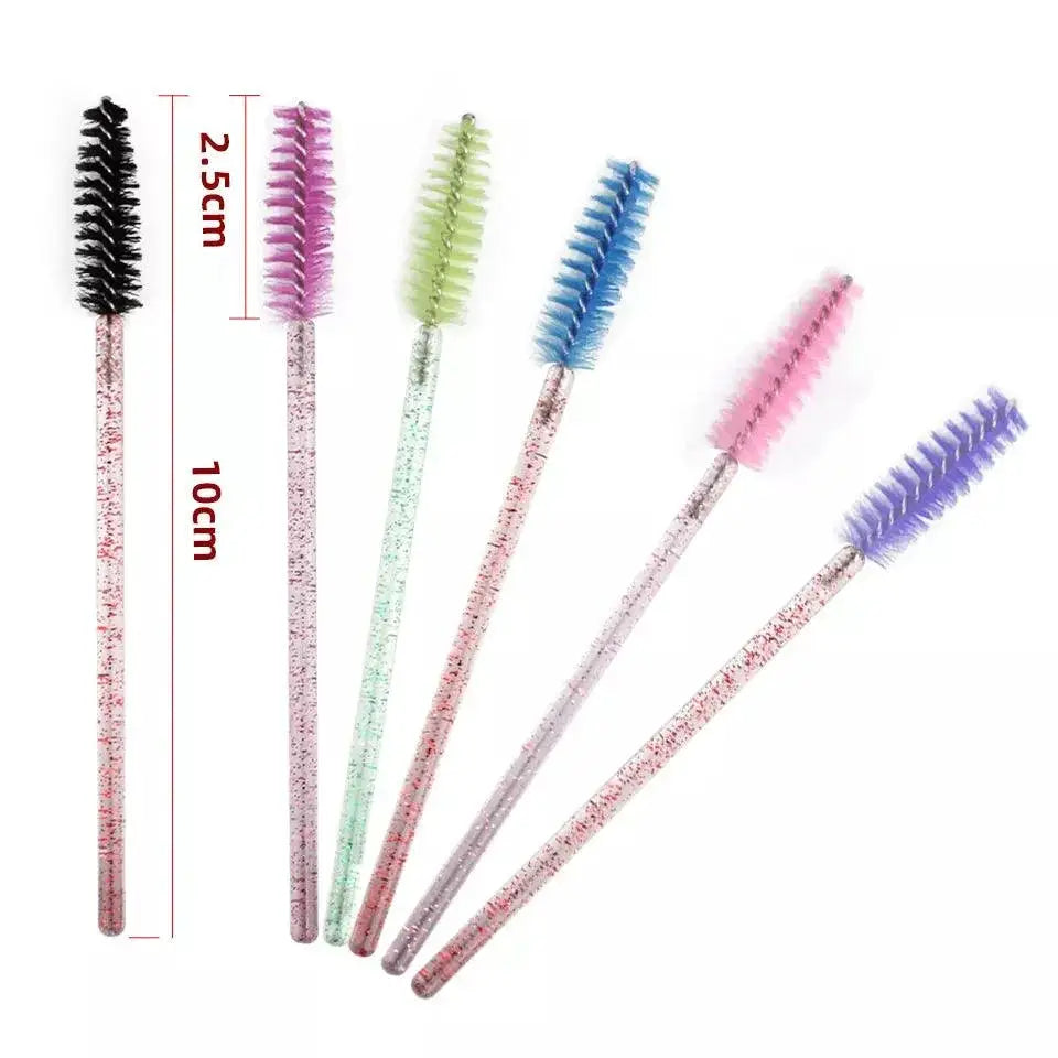 Disposable Eyelash Extension And Lip Brush Set Pro Tool