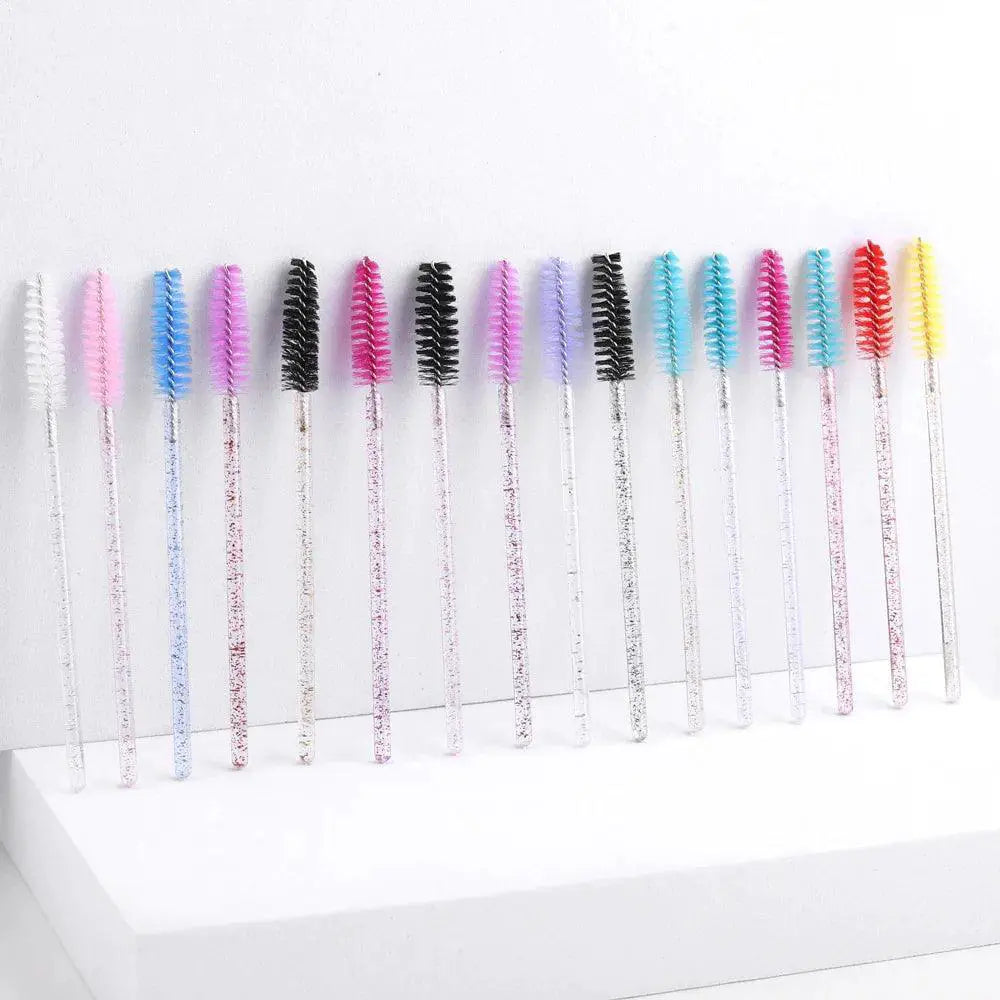 Disposable Eyelash And Eyebrow Brush Set For Makeup Lovers