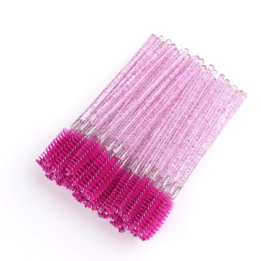 Disposable Eyelash And Eyebrow Brush Set For Makeup Lovers