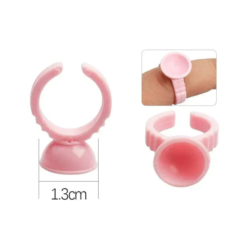 Disposable Lash Glue Ring Cup For Efficient Lash Extensions
