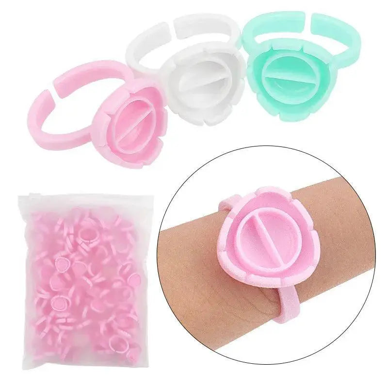 Disposable Lash Glue Ring Cup For Efficient Lash Extensions
