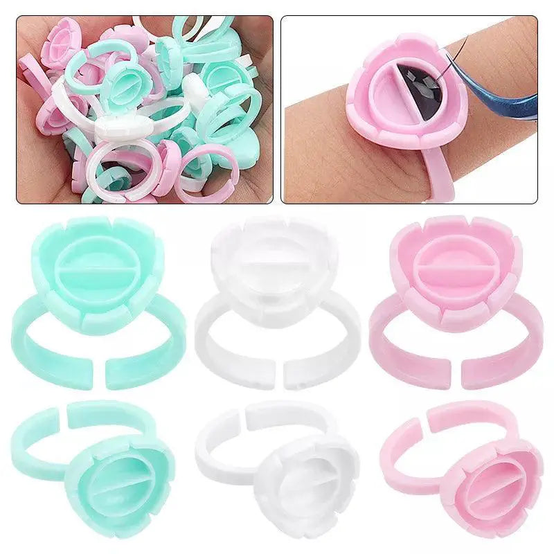 Disposable Lash Glue Ring Cup For Efficient Lash Extensions