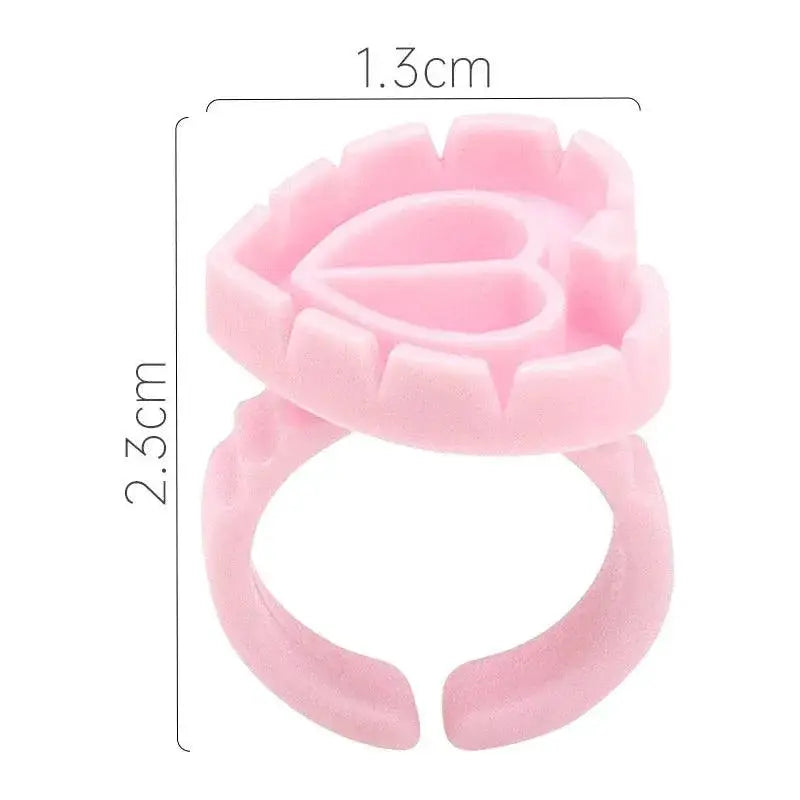 Disposable Lash Glue Ring Cup For Efficient Lash Extensions