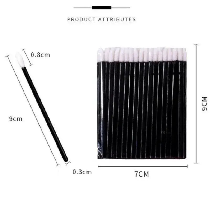 Disposable Lip And Eyelash Brushes For Pro Makeup Kit