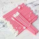 Disposable Lip and Eyelash Brushes for Professional Makeup