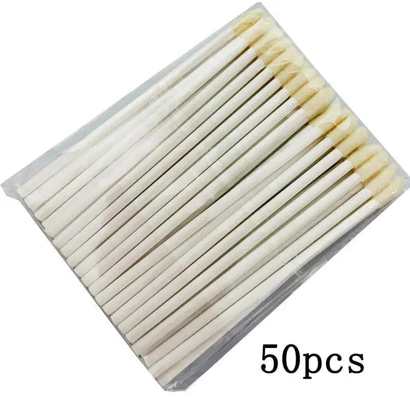 Hygienic Lip Eyelash Kit for Travel — 100 pcs transparent
