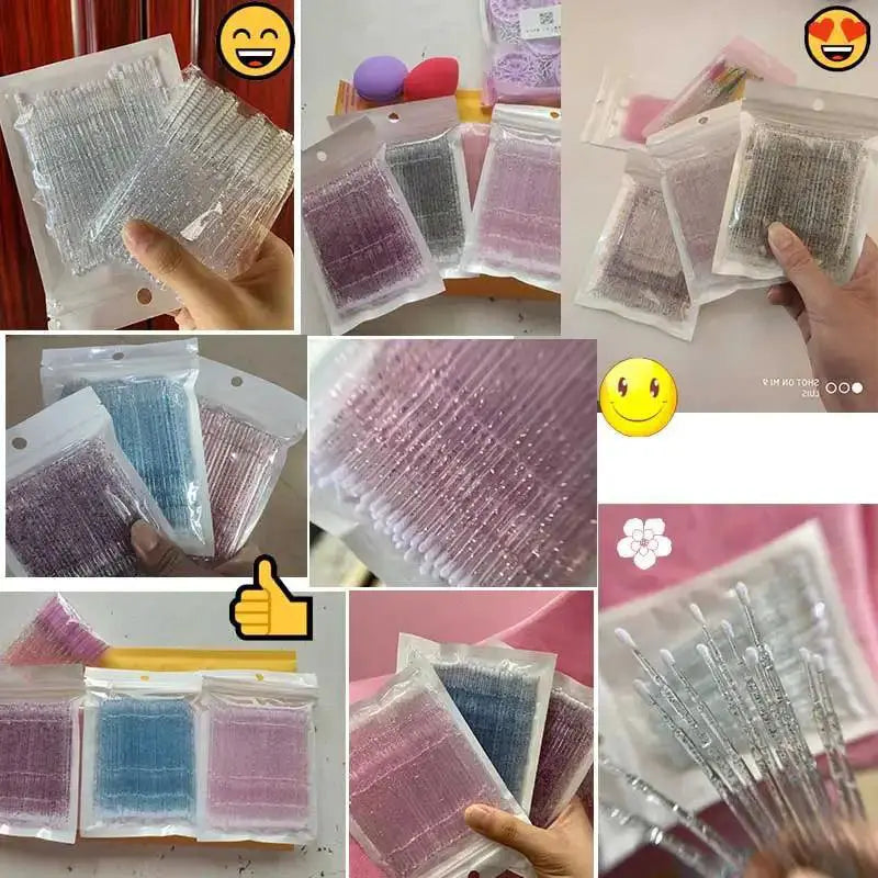 Disposable MicroBrush For Precise Eyelash Extensions