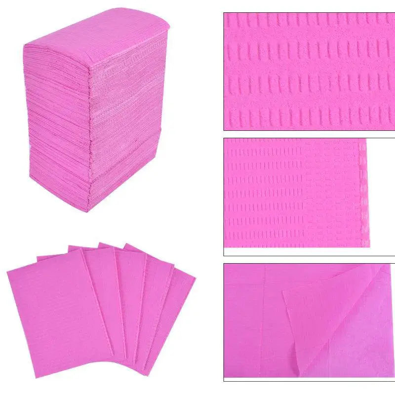Disposable Nails Art Cleaning Mat Set Tablecloths 20 Pack