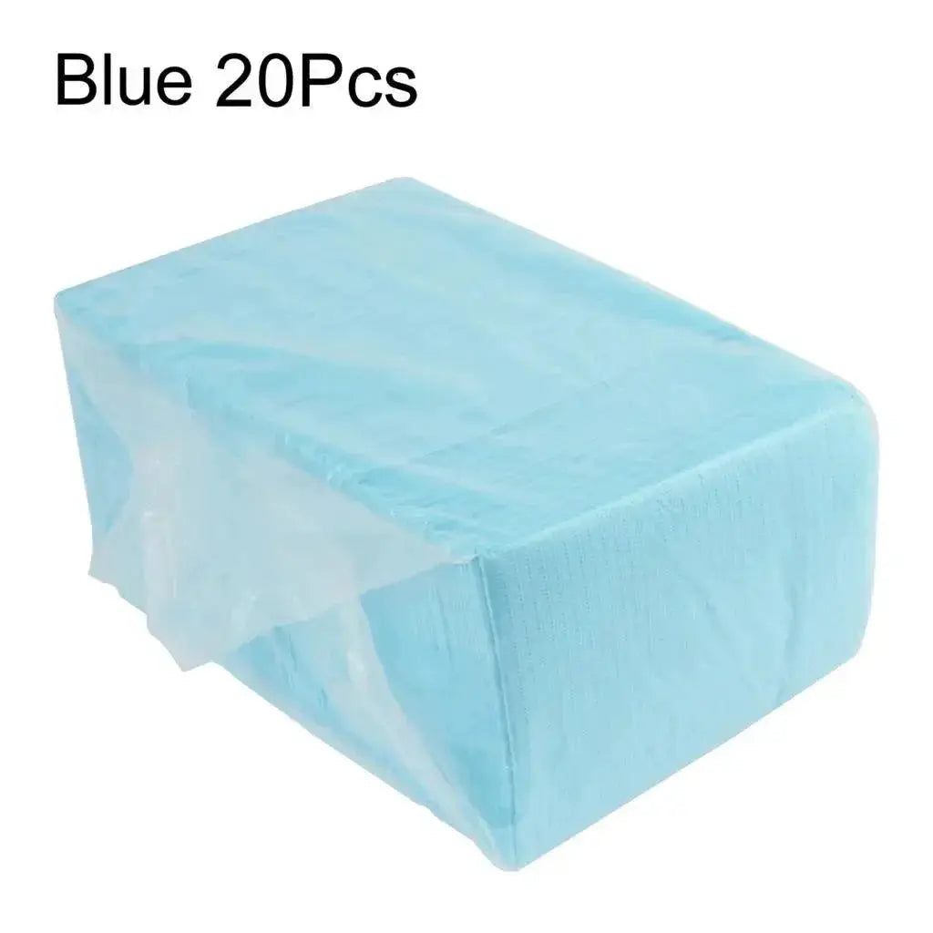 Disposable Nails Art Cleaning Mat Set Tablecloths 20 Pack