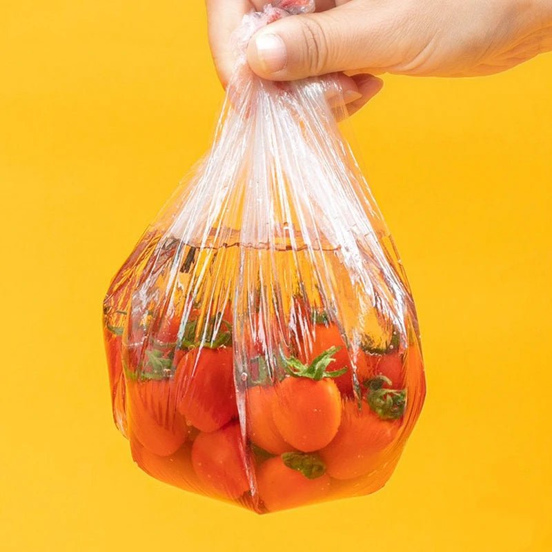 Disposable Plastic Food Covers Reusable Transparent Cling Film Kitchen Organizer