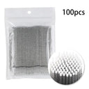 Disposable Precision Eyelash Extension Brushes - 100 Micro Brushes
