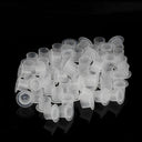 Disposable Tattoo Ink Cup Set with Clear Holder Base 100pcs