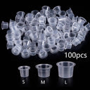 Disposable Tattoo Ink Cups Waterproof Plastic Holders