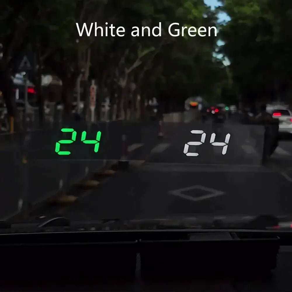 Distraction-Free KMH HUD for Safer Drive