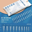 Diverse Style Nail Art Kit 120 Piece False Nail Set