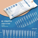 Diverse Style Nail Art Kit 120 Piece False Nail Set