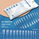 Diverse Style Nail Art Kit 120 Piece False Nail Set